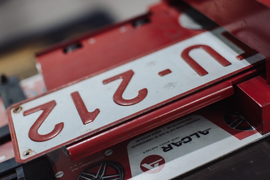 Plaque d’immatriculation